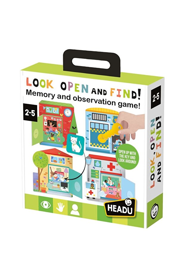 - Montessori Game Observe Open and Find That Trains Memory and Observation 2-5 Years - 1