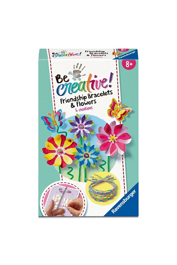 - Be Creative Set mini de creatie flori si bratari - 3