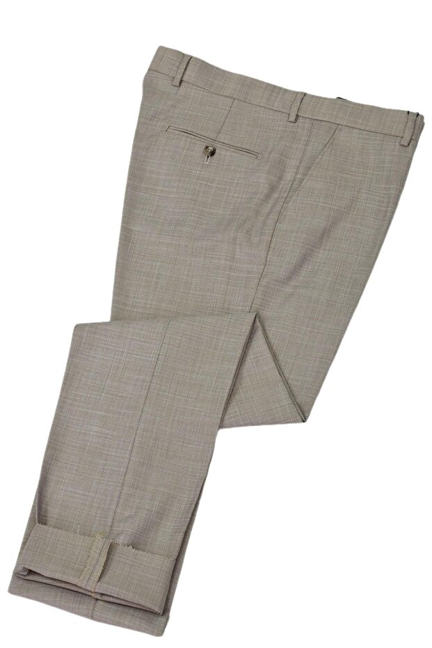 Men's Classic Pleatless Fabric Trousers Bgl-St04740