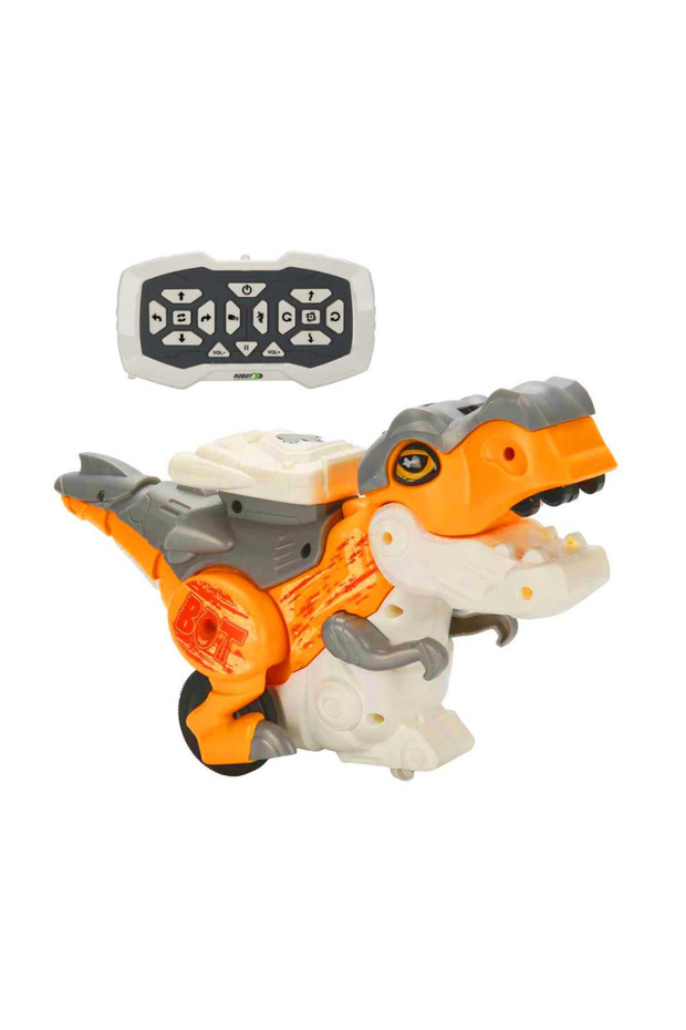 T-REX ROBOT DİNOZOR PROGRAMLANABİLİR F/F R/C SESLİ IŞIKLI 2R - 2