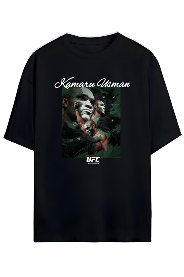 Kamaru “The Nigerian Nightmare” Usman Ufc Unisex Oversized T-Shirt