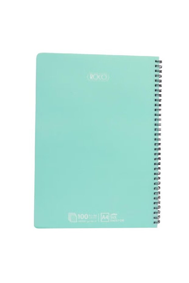 Notebook A4 100 Sheets Single Ruled – Arabic Writing Notebook for Daily Use - 1