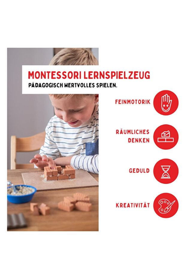 ألمانيا 1000 - مجموعة البدء الأساسية - البناء باستخدام الطوب والأسمنت الحقيقيين - 5