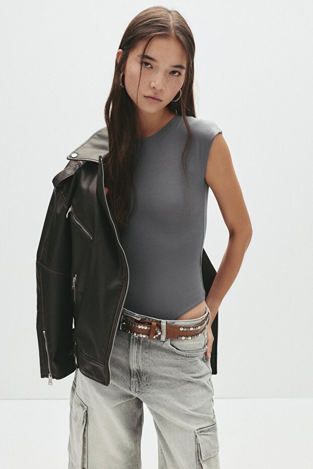 Kısa kollu body - 2