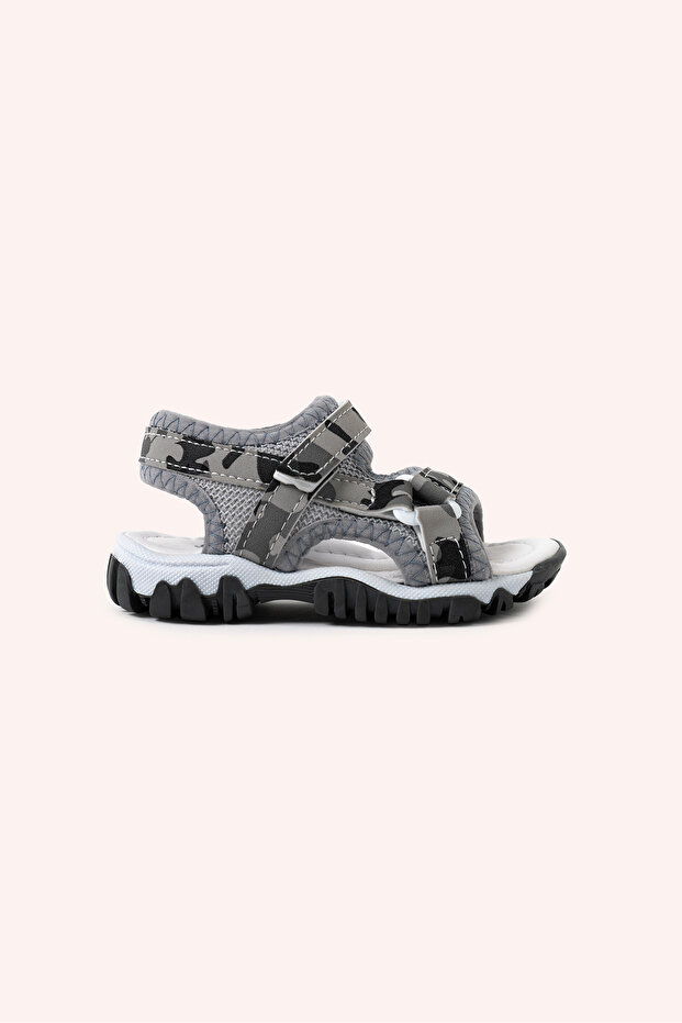 Baby Boy Gray Sandals