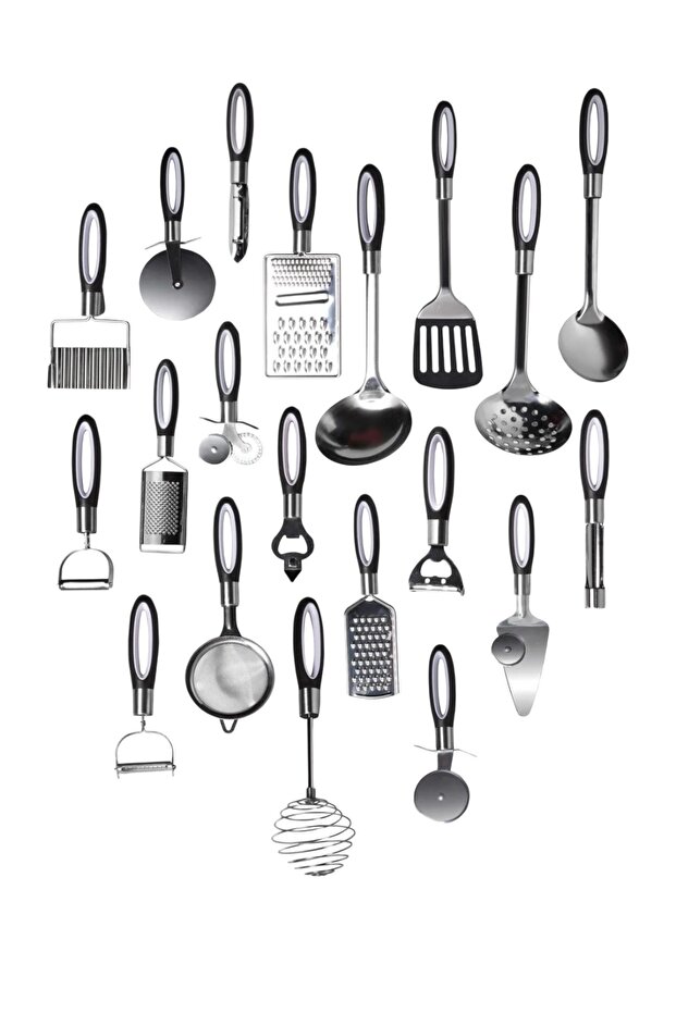 مجموعة أدوات تقديم المطبخ مكونة من 20 قطعة من أدوات المطبخ المحمولة من Kitchenmate Dowry Package