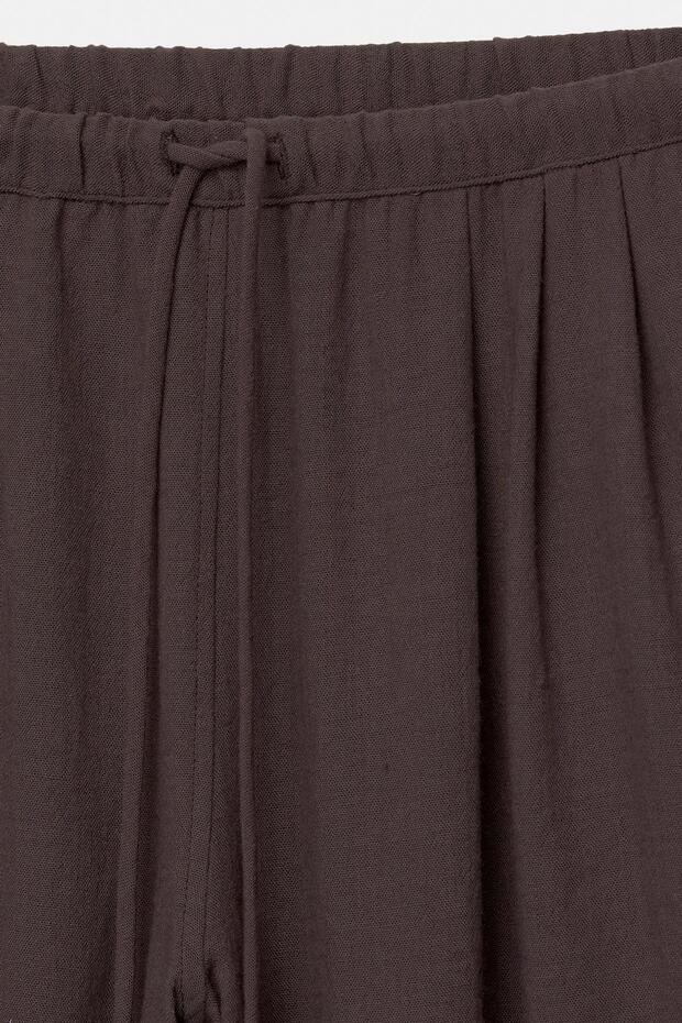 Rustik dökümlü pantolon - 6