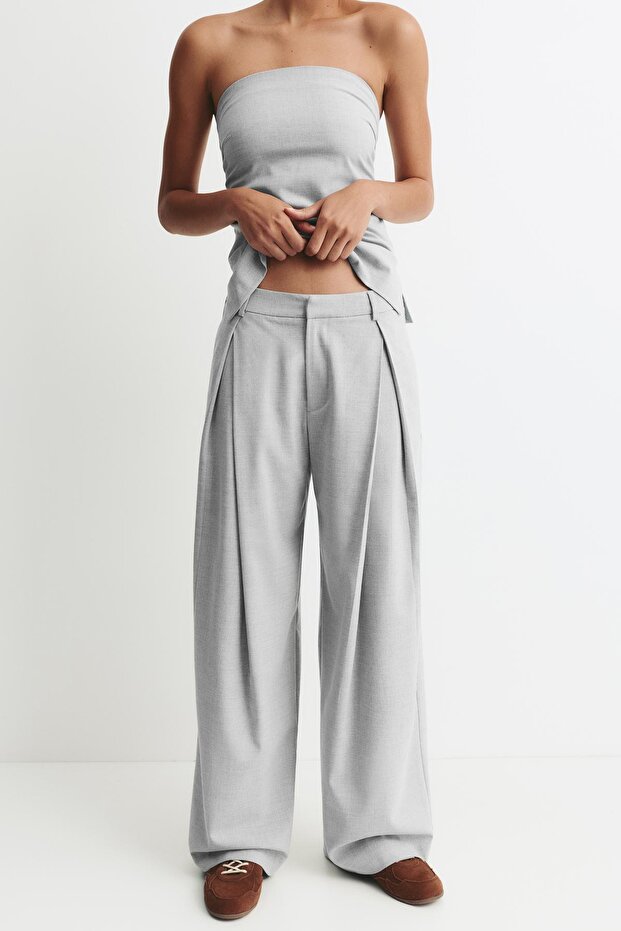 Pilili klasik pantolon - 2