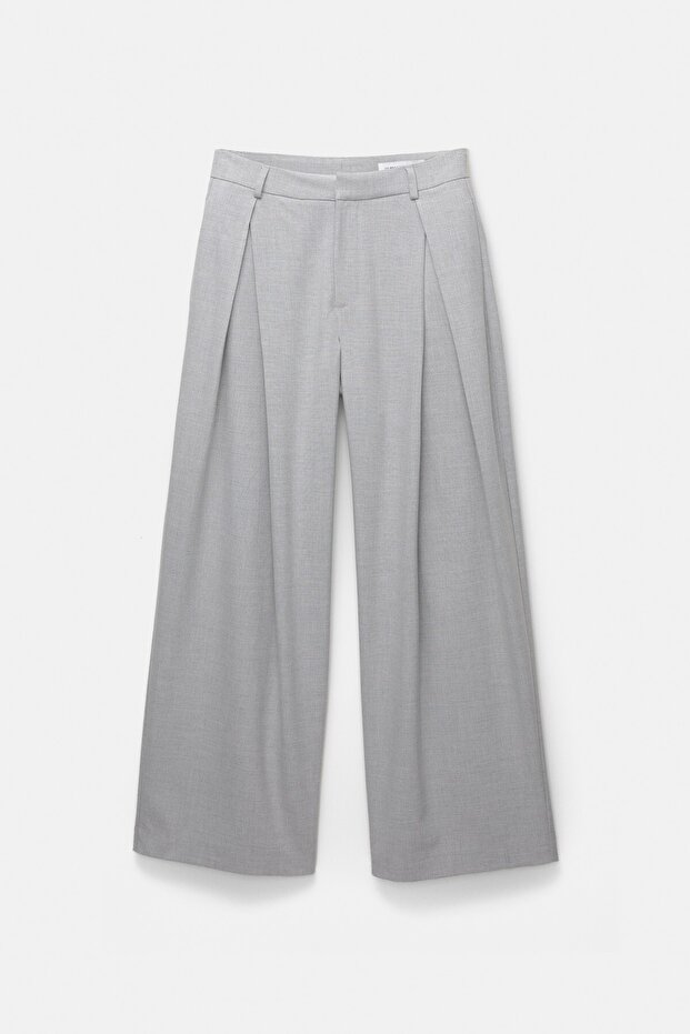 Pilili klasik pantolon - 5