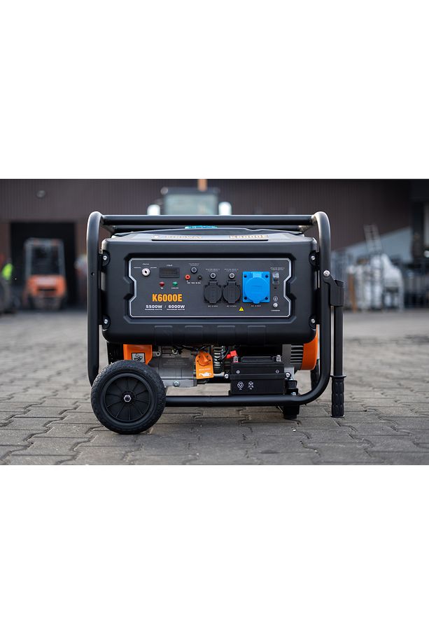 K6000E-T AVR Jeneratör AVR'li Bakır Sargılı , 6kW, Sessiz Canavar !! - 1