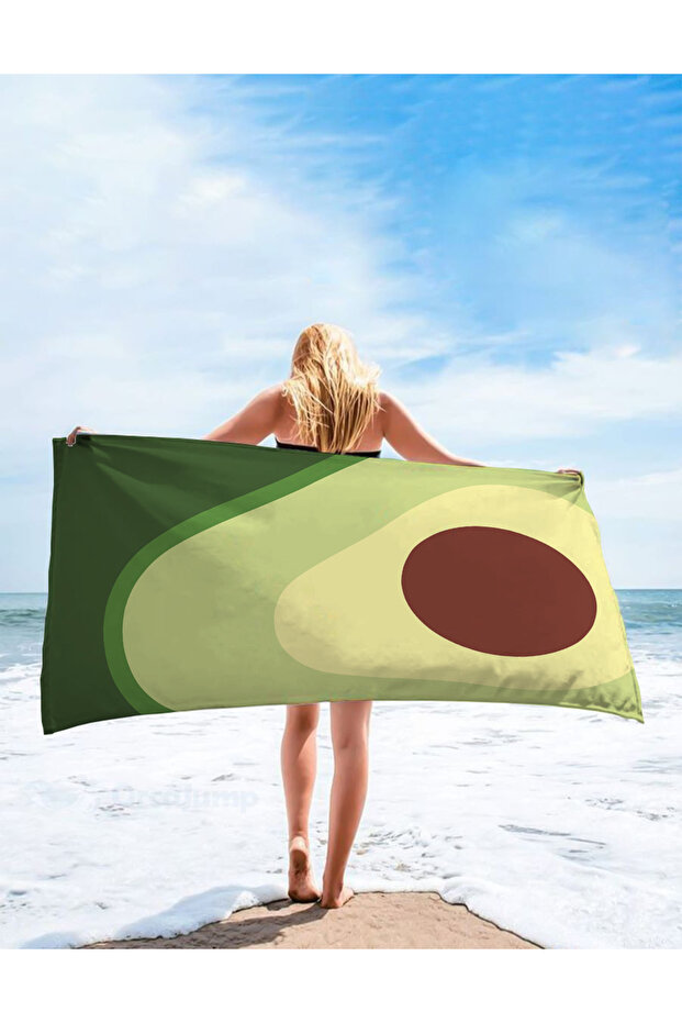 Special Design Patterned Quick Dry 75X150 cm Beach Towel – Printed
