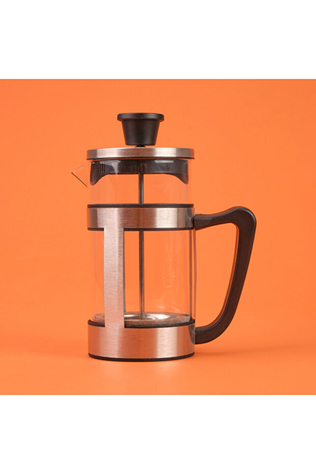 French Press - Siyah / Gri - 600 ml - 2