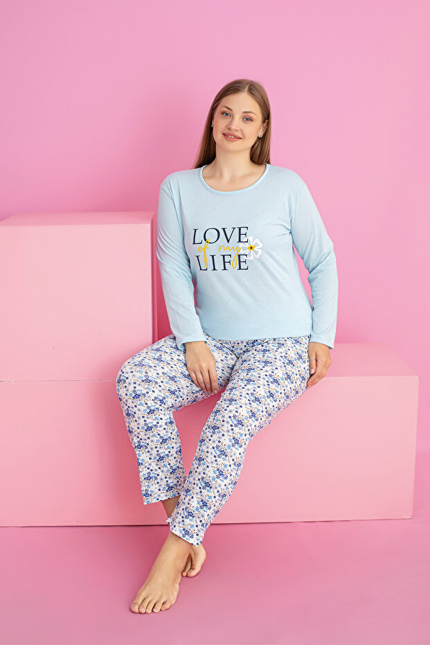 طقم بيجامة سوبريفوم مقاس كبير - 2