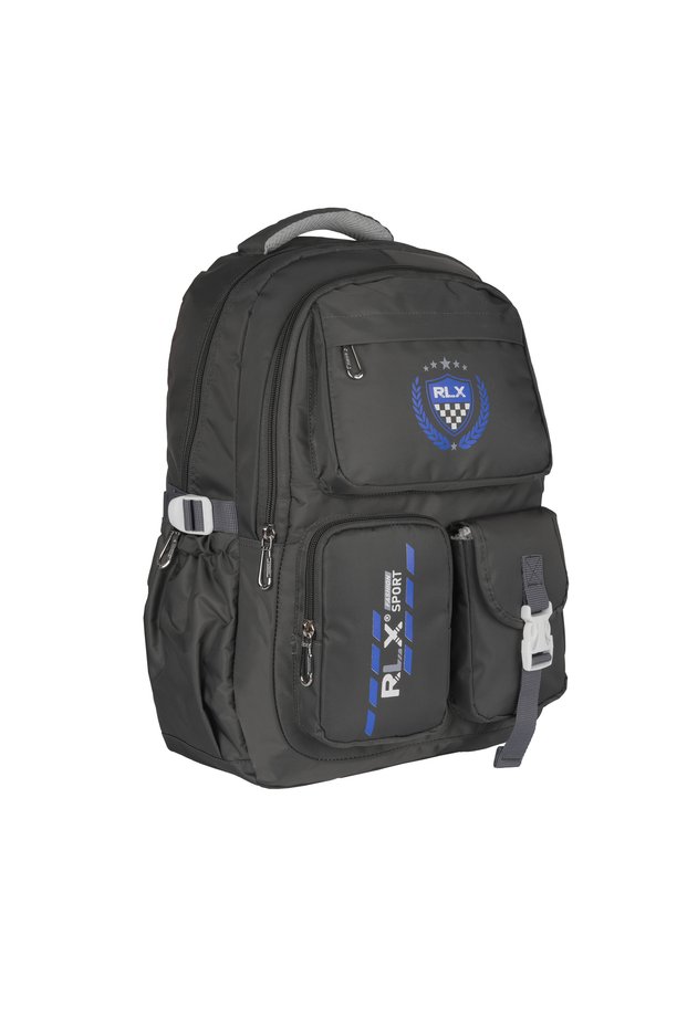 Waterproof Multi-Eye School Backpack Gray 2058