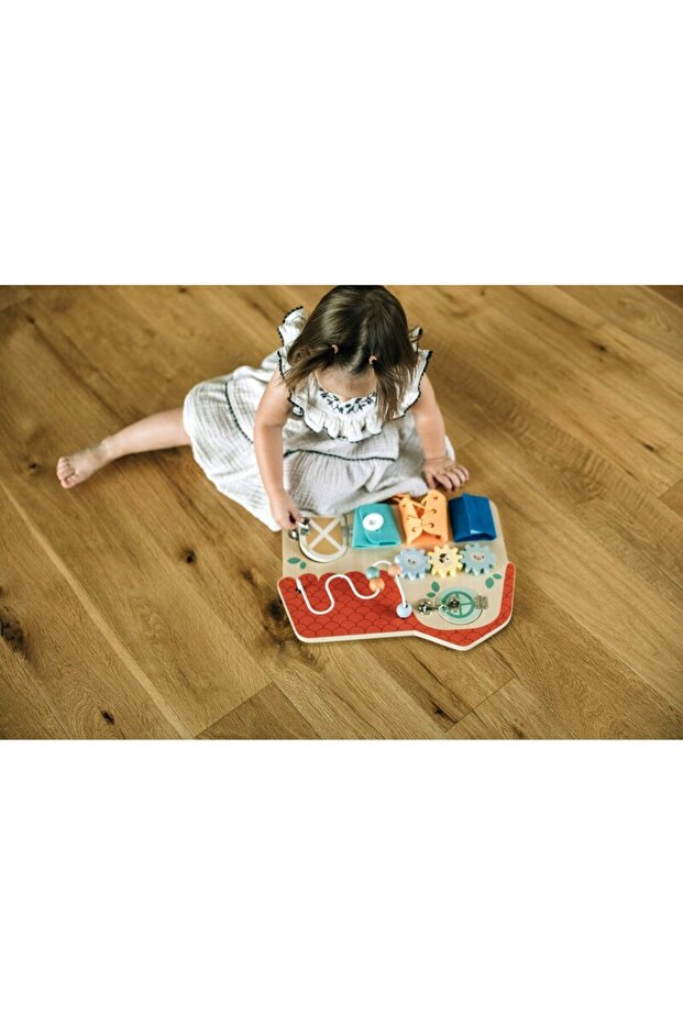 Activity board, Free2Play, Wooden, With interactive elements, Develops hand-eye coordination - 6