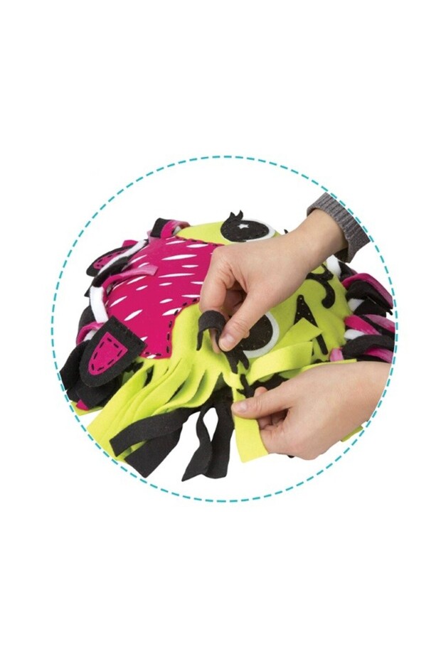 DIY creative set, Flippy, multicolor knitting blanket - 5