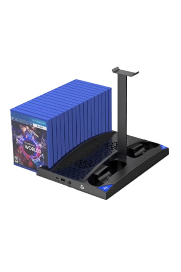 حامل شحن عمودي لوحدات تحكم PS5 - 1