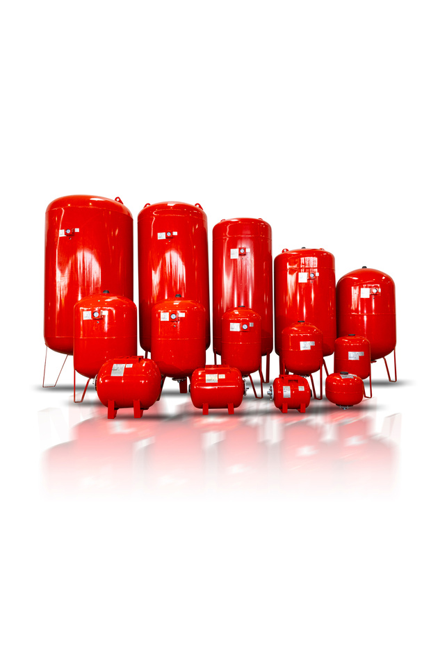 WE-8 8 Lt Hidrofor Tankı – 10 Bar, Ayaksız Dikey Tip - 2