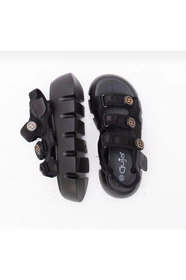 Kalın Taban Kadın Sandalet - 5