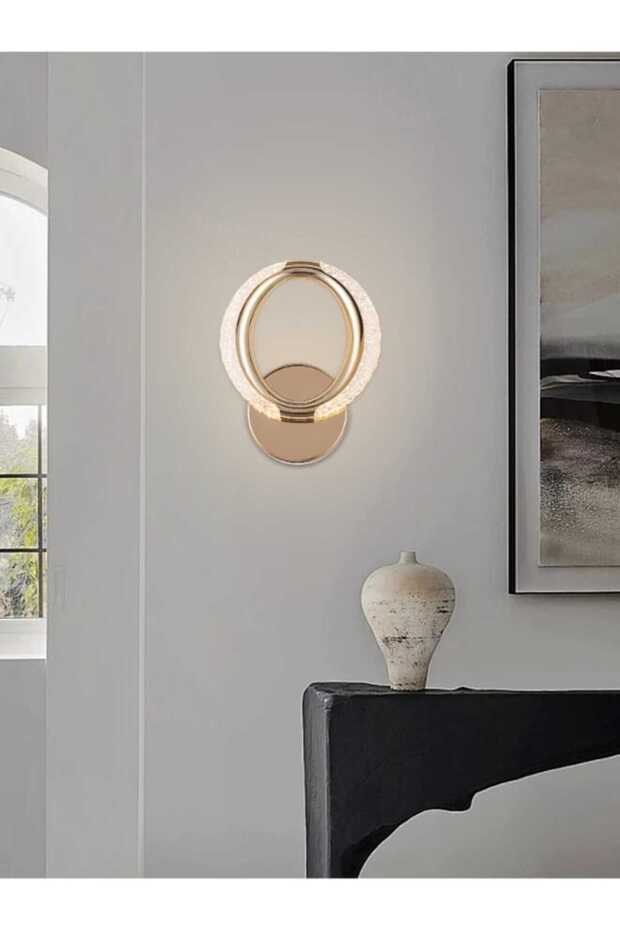 مصباح حائط LED حديث 9894-W – 7 واط، إضاءة داخلية قابلة للتعديل مع 3 أوضاع إضاءة – شمعدان حائط أنيق