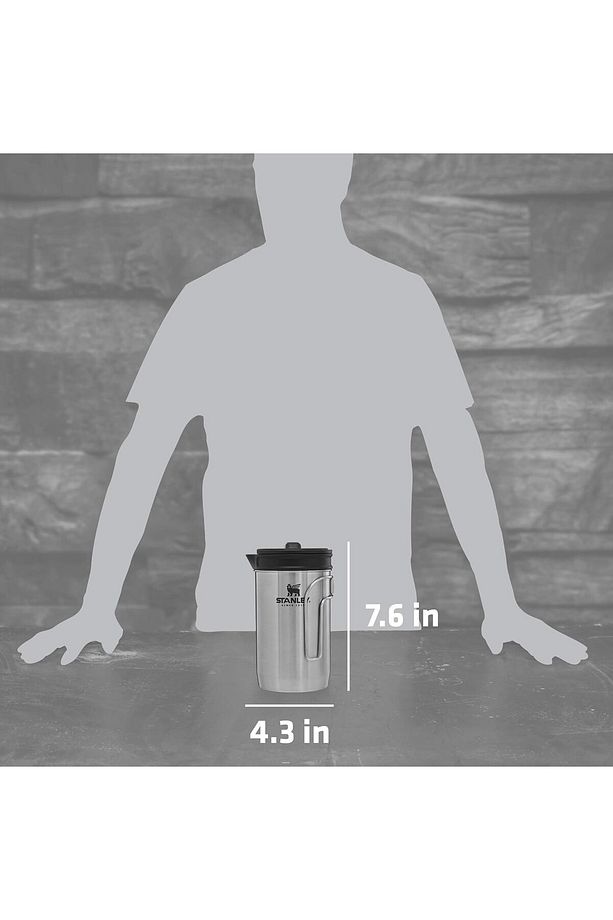 Adventure Hepsi Bir Arada Kaynatma + Brew French Press | 907 ml - 3