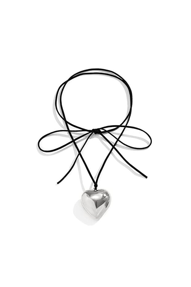 Colier Cu Inima Silver - 1