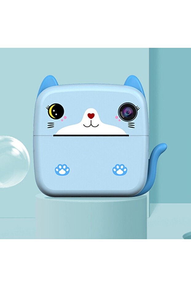 Instant Camera, Flippy, Printing Function, USB-C Cable, iOS/Android, APP Printing, Blue - 4