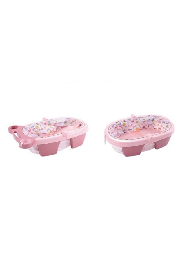 Foldable and inflatable bathtub Pink - 2