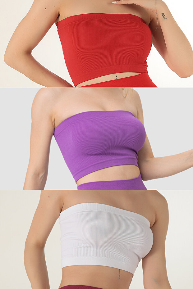 صدرية مضلعة بدون حمالات - 1