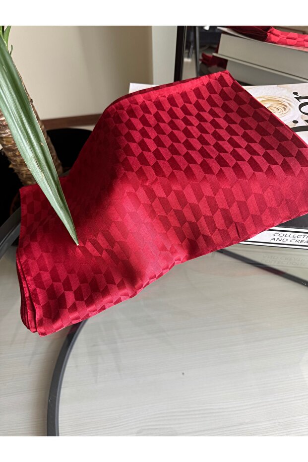 شال VALORSCARFS QQZA بنمط النبيذ العميق