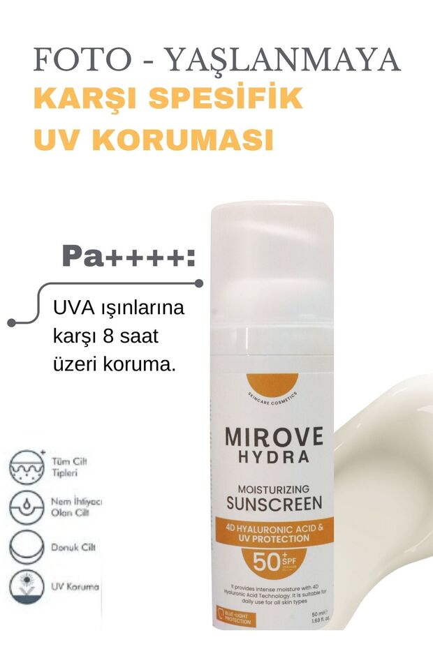 كريم حماية من الشمس هيدرا صن 50+SPF - 2