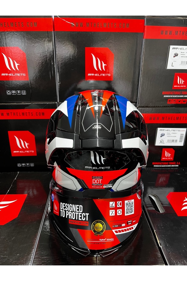 Helmets Thunder 4 Sv A0 kask (+1 şeffaf vizörlü) - 4