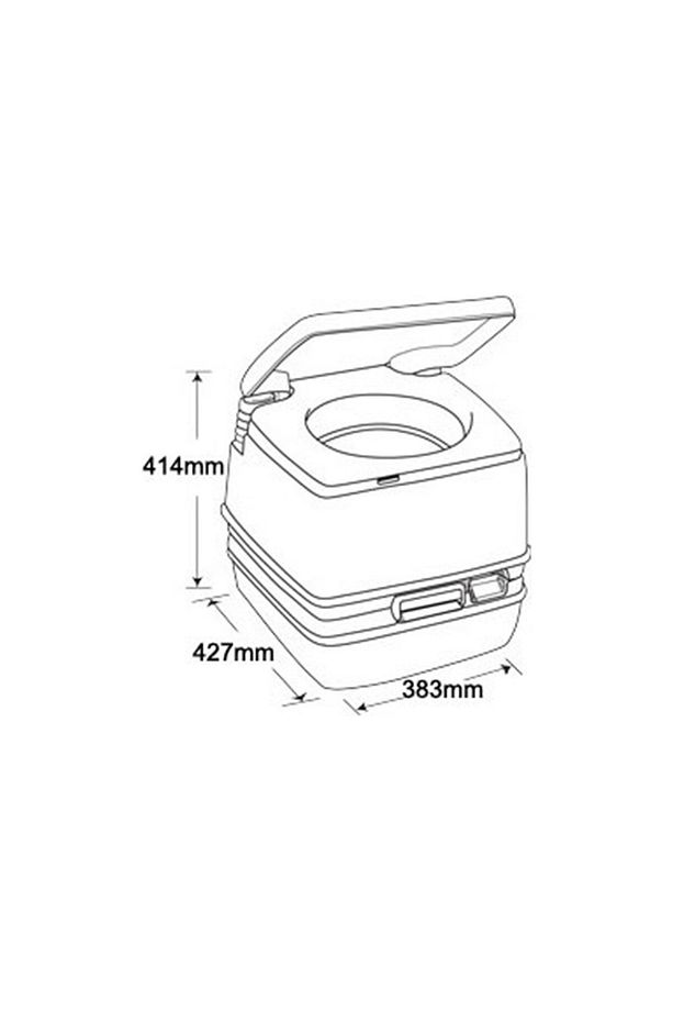 Porta Potti 165 Portatif Kamp Karavan Wc Tuvalet - 4