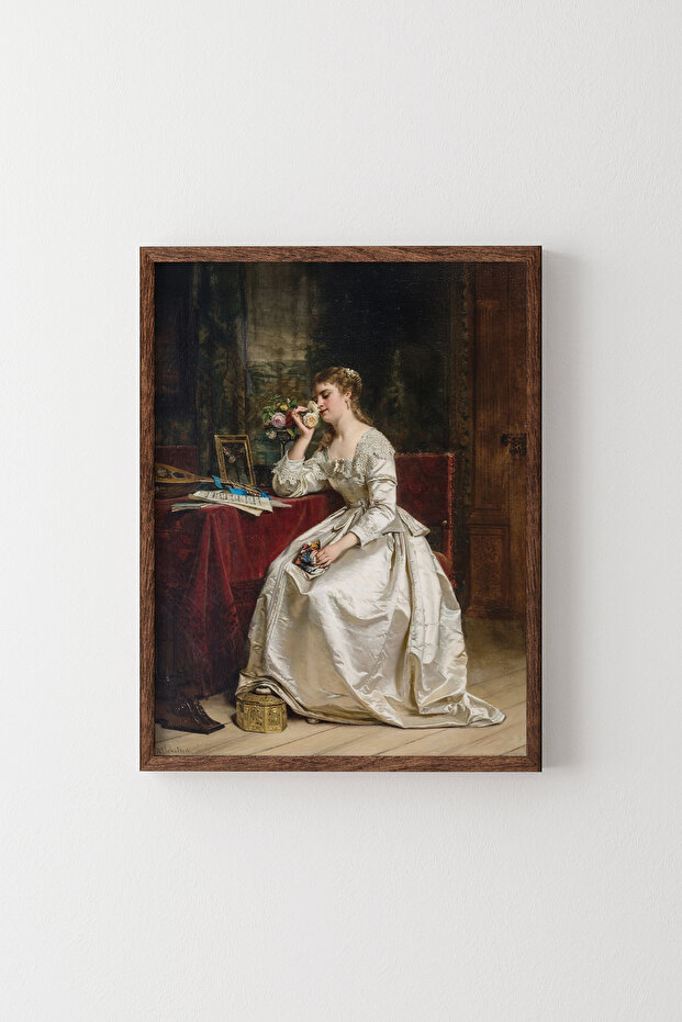 Roses - Wooden Patterned Frame