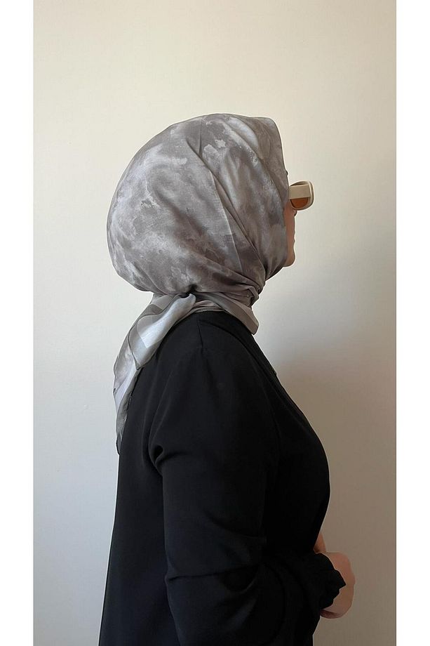 Bulut Desen Soft Eşarp - 4