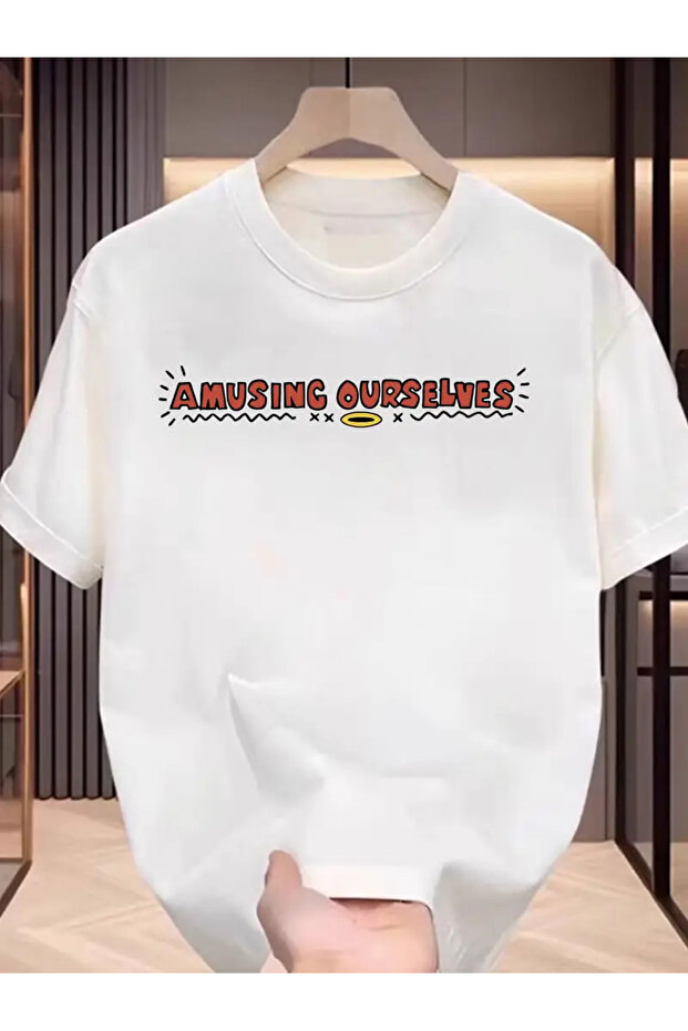 Premium Oversize Cut Short Sleeve Printed T-Shirt