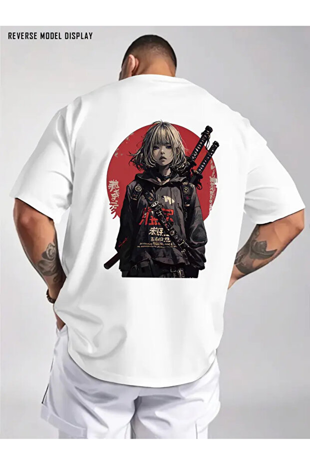 Premium Oversize Cut Short Sleeve Printed T-Shirt