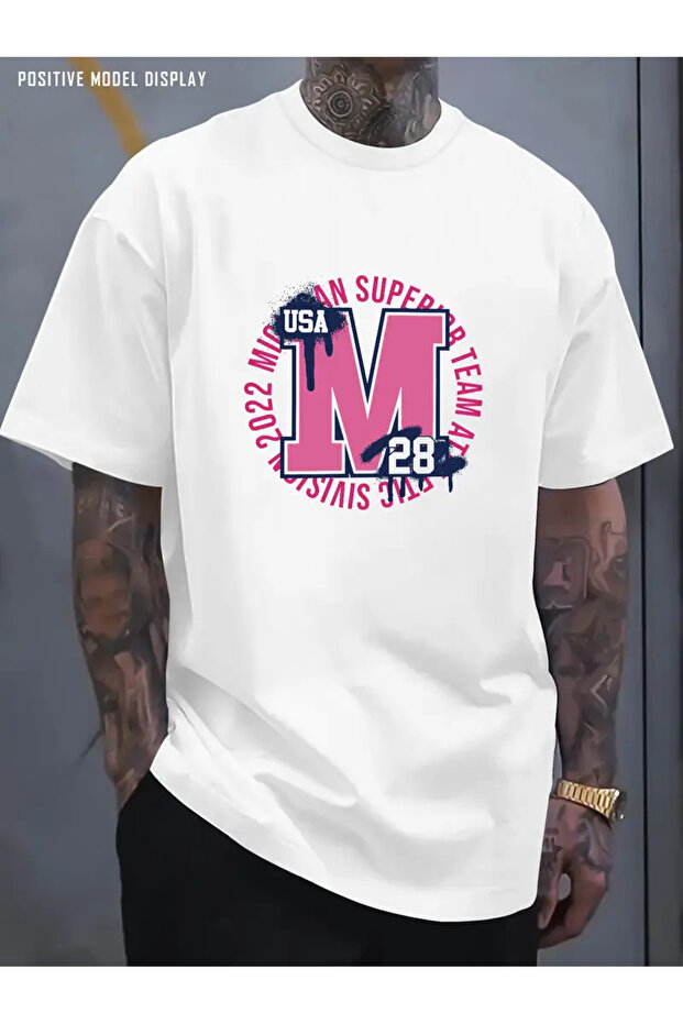 Premium Oversize Cut Short Sleeve Printed T-Shirt