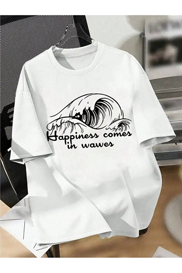 Premium Oversize Cut Short Sleeve Printed T-Shirt