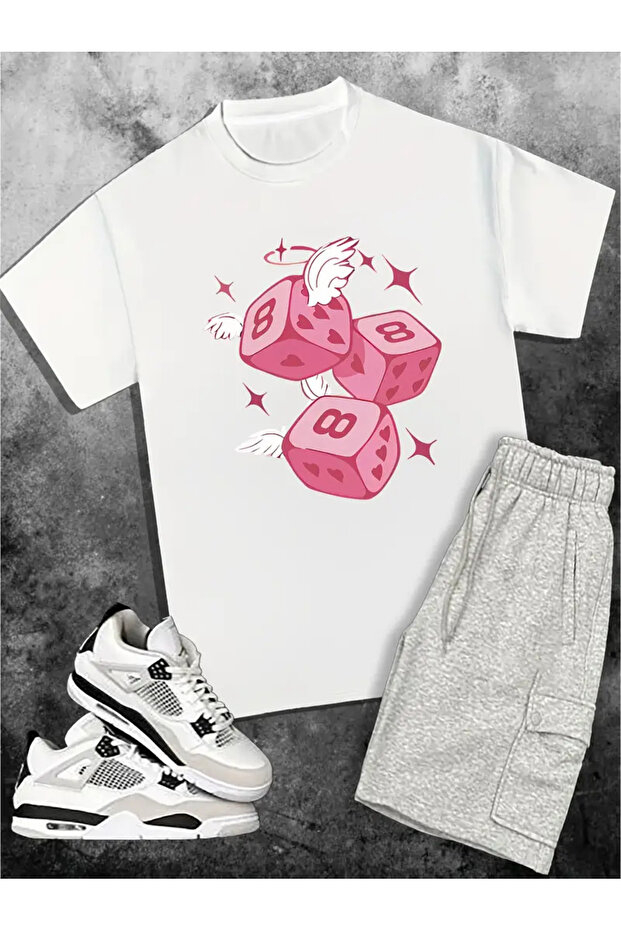 Premium Oversize Cut Short Sleeve Printed T-Shirt