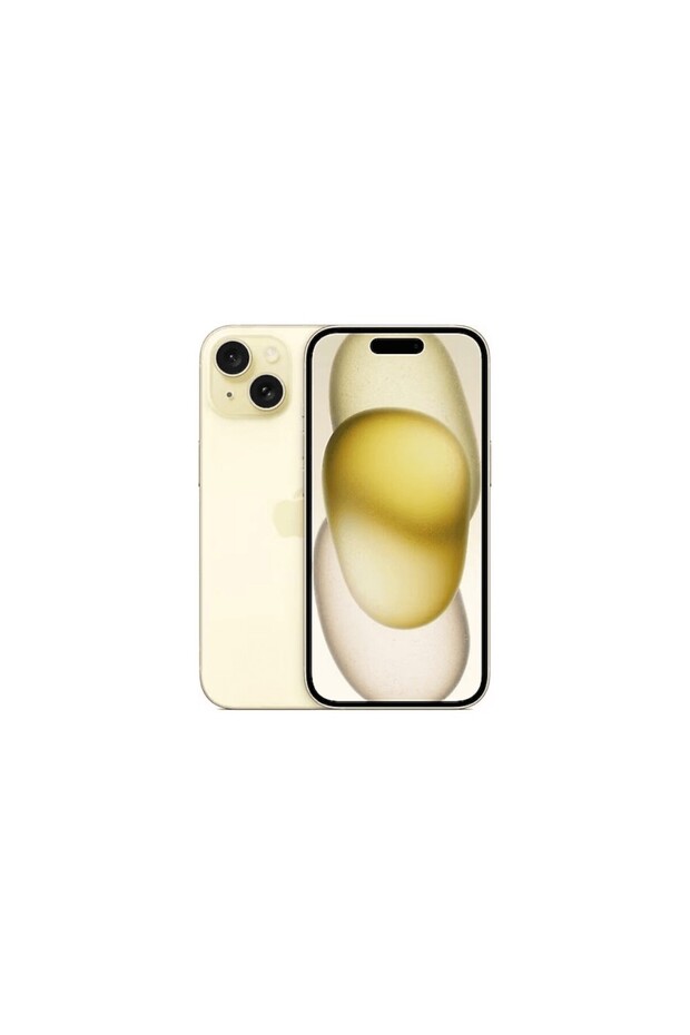 Yenilenmiş IPHONE 15 256GB -C Kalite- Sarı - 1
