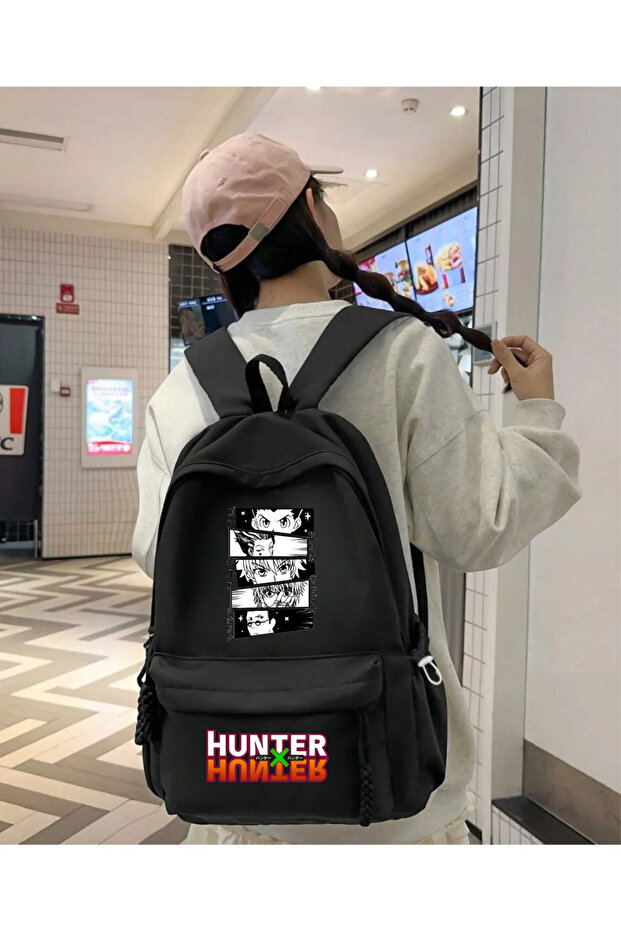 حقيبة ظهر مدرسية مطبوعة للجنسين من Anime Hunter X Hunter