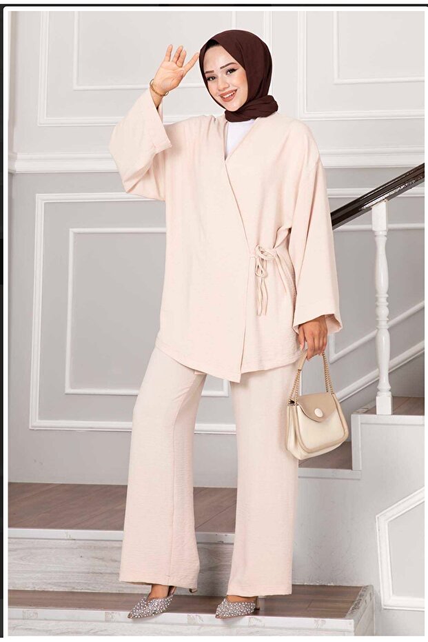 Suit with Side Ties - 1