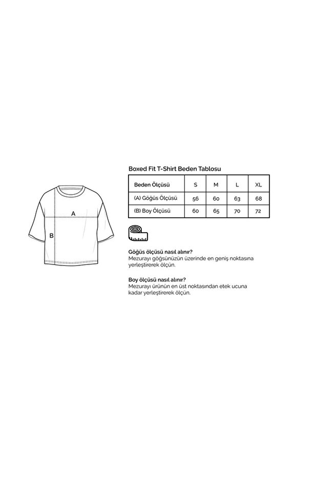 Kadın Basic Boxed Fit T-Shirt - 5