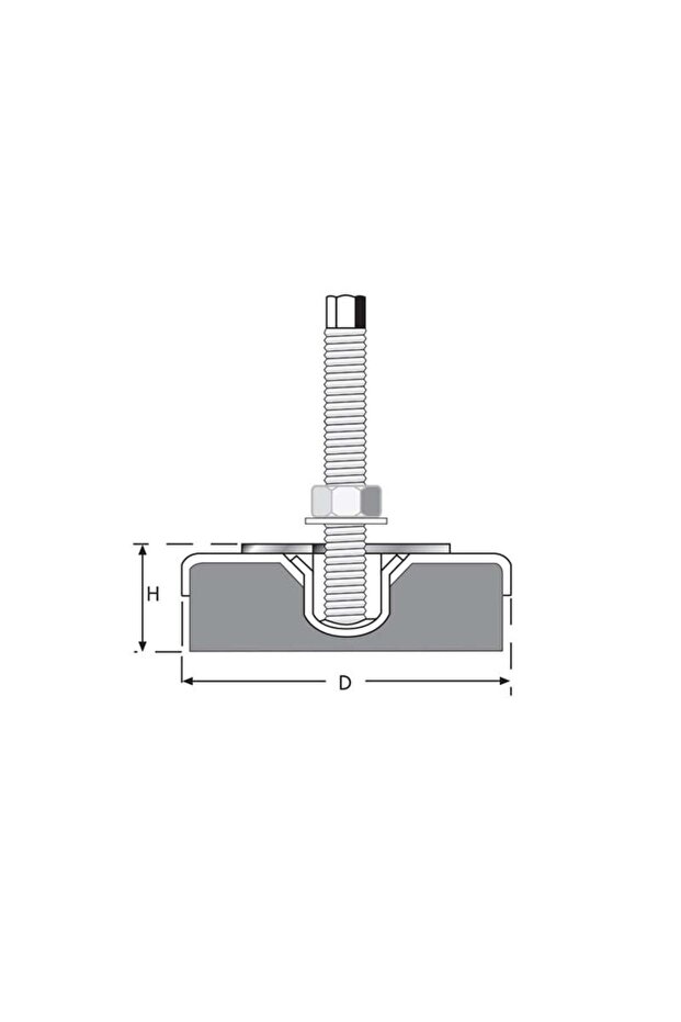 Bench Buffer M24X170 Diameter200 - 2