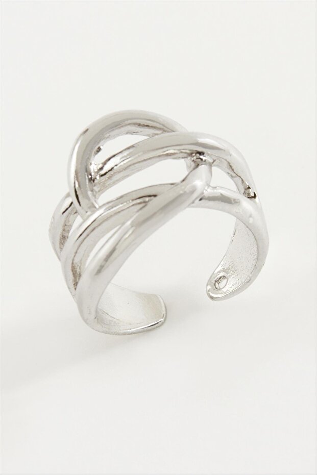 حلقة معدنية بيضاوية - 1