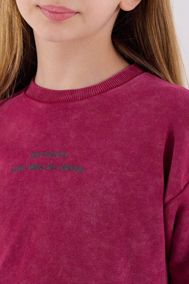 Devojčički roze trenerka set - 6