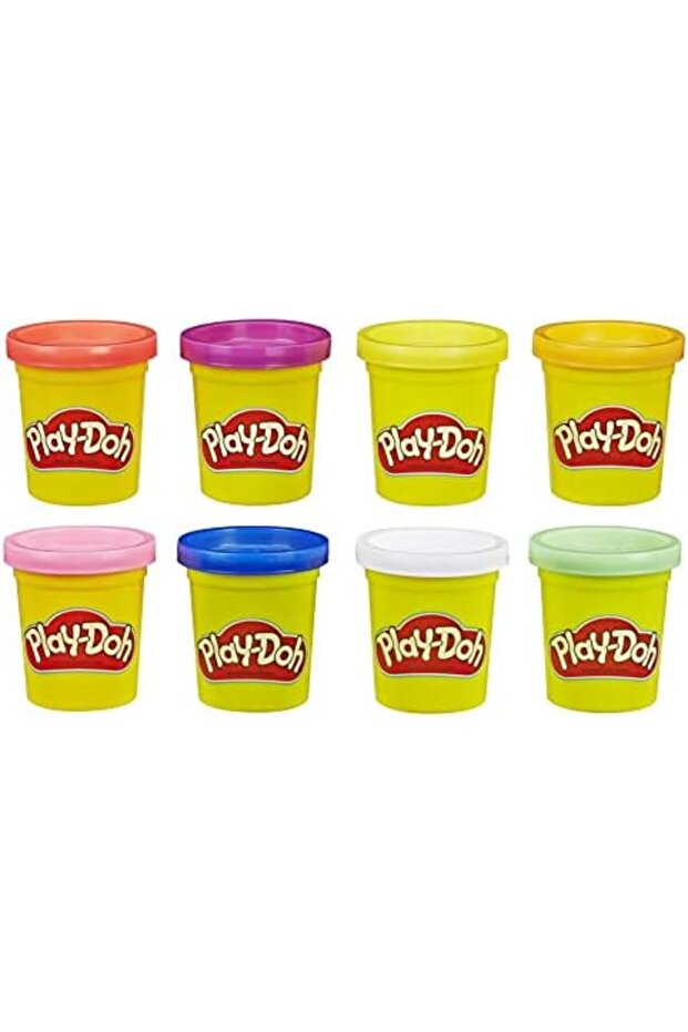 Play-Doh E5044EU4 Pack of 8 Tins, Assorted