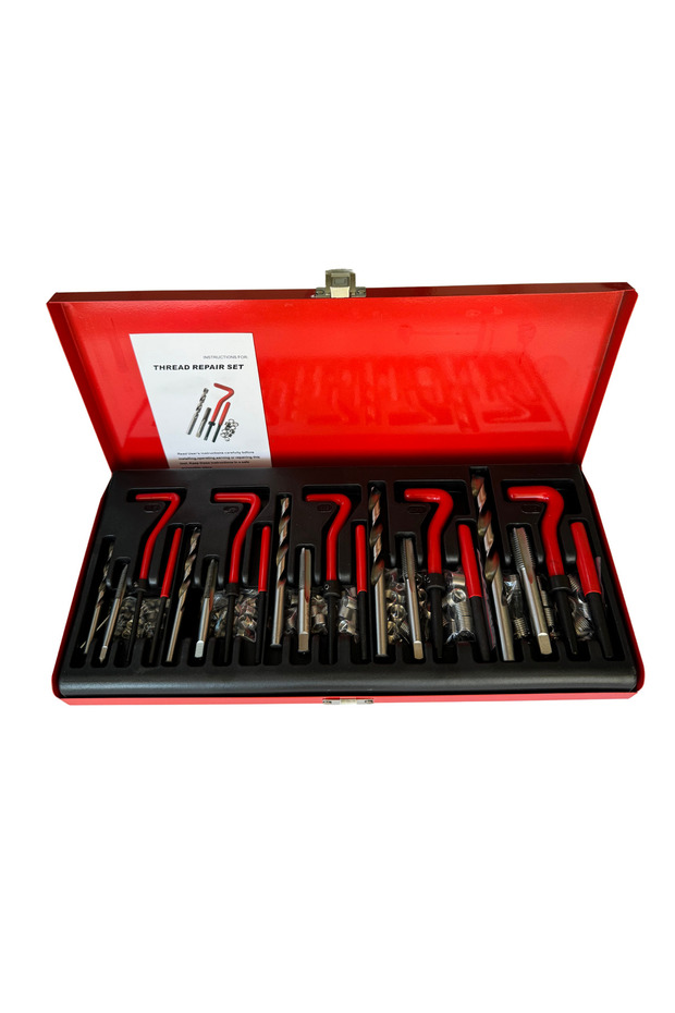 131 Pieces Professional Helicoil Thread Repair Kit – End Damaged Threads!
