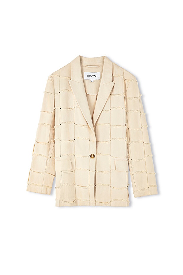 Non denim oversize blazer - 3